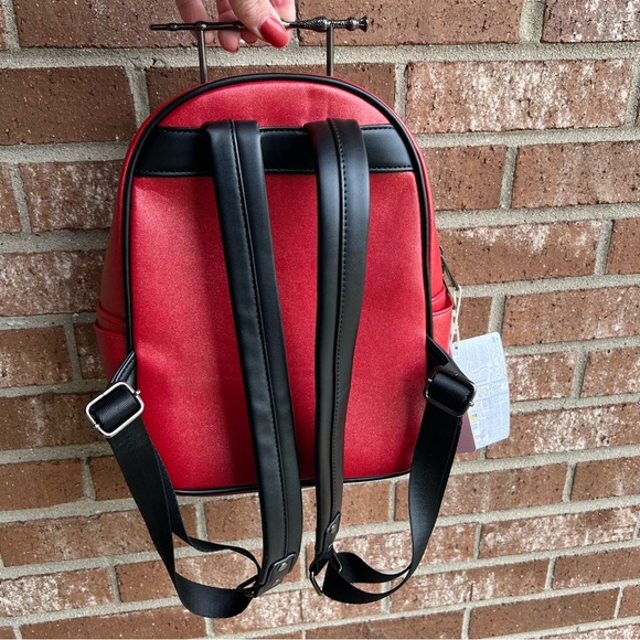 NWT Loungefly Harry Potter Gryffindor Elderwand Mini Backpack - Picture 6 of 12